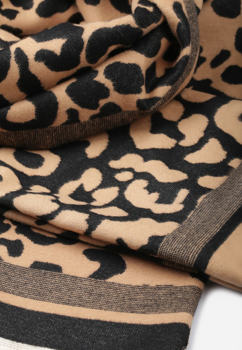 Ciemnobeżowy Szalik Jerelis