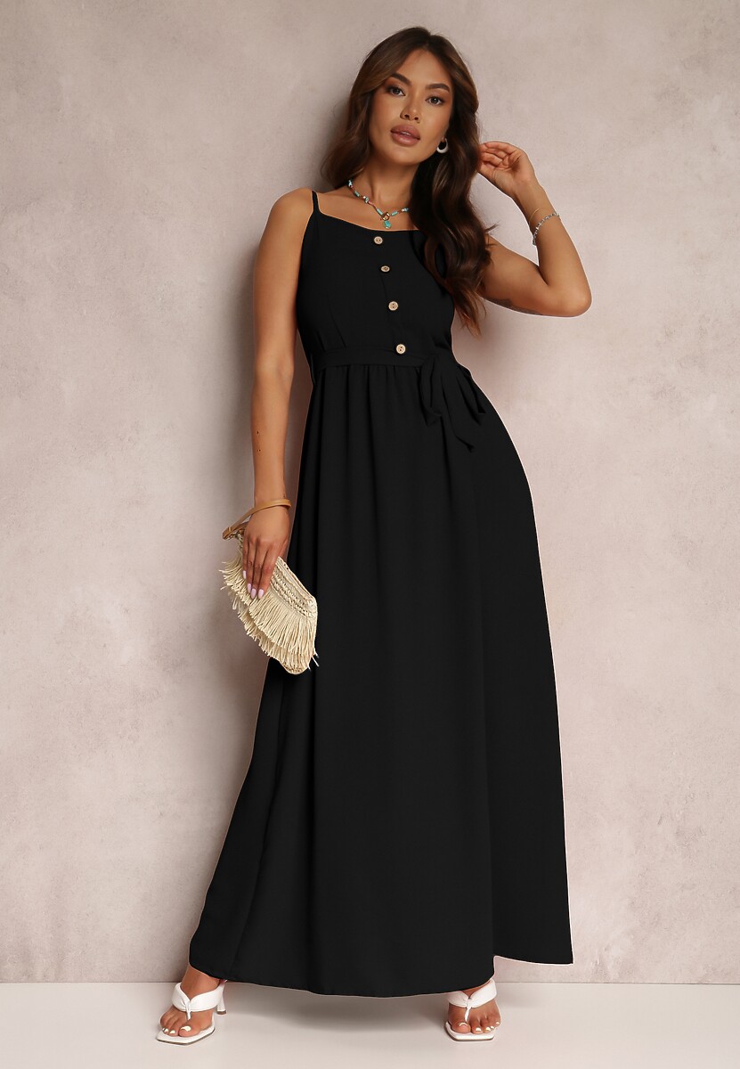 Czarna Sukienka Fadan