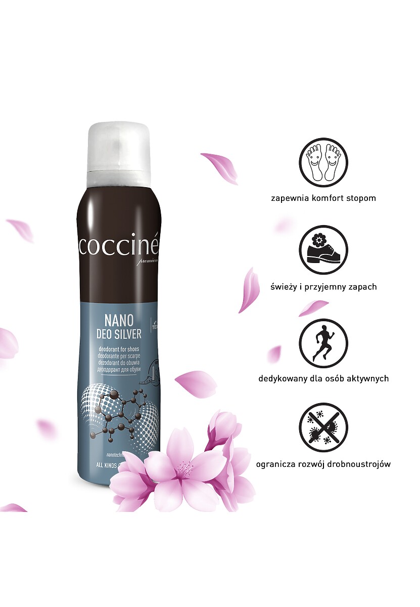 Biały Dezodorant do Obuwia w Speyu Coccine