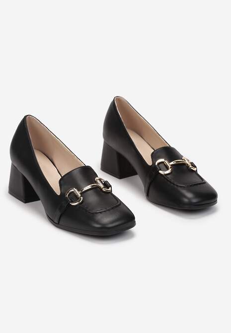 Czarne Czółenka Iseira