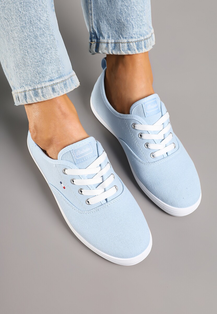 Jasnoniebieskie Basicowe Tenisówki Vices Hallriva