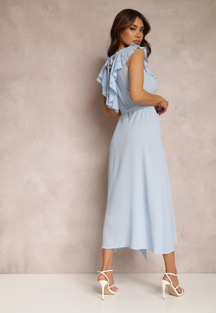 Jasnoniebieska Sukienka Aeritrite