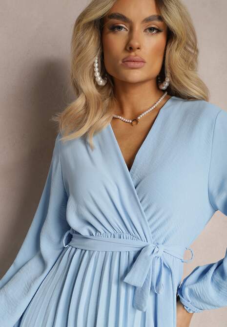 Jasnoniebieska Sukienka Phloroe