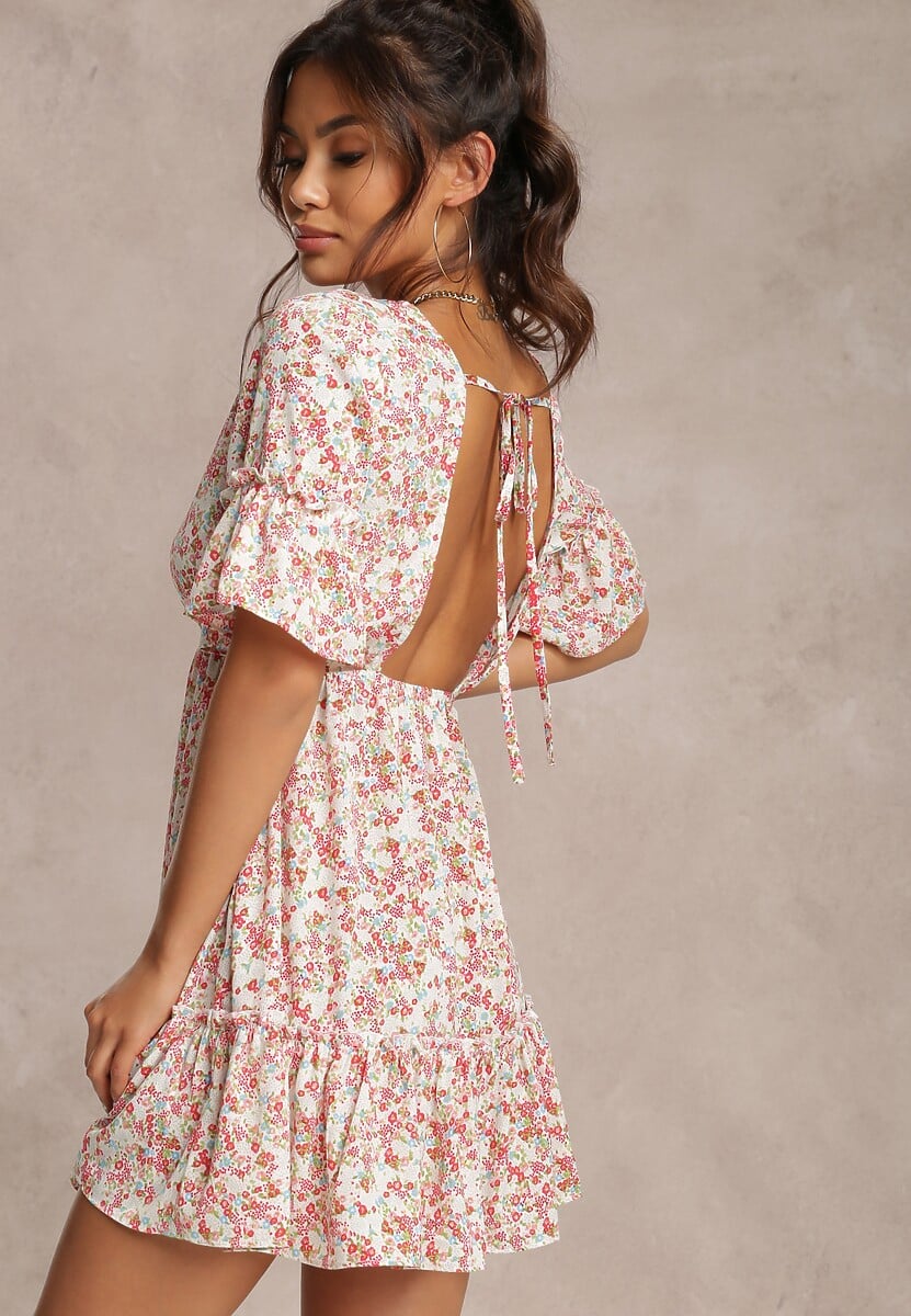 Różowa Sukienka Lanantel