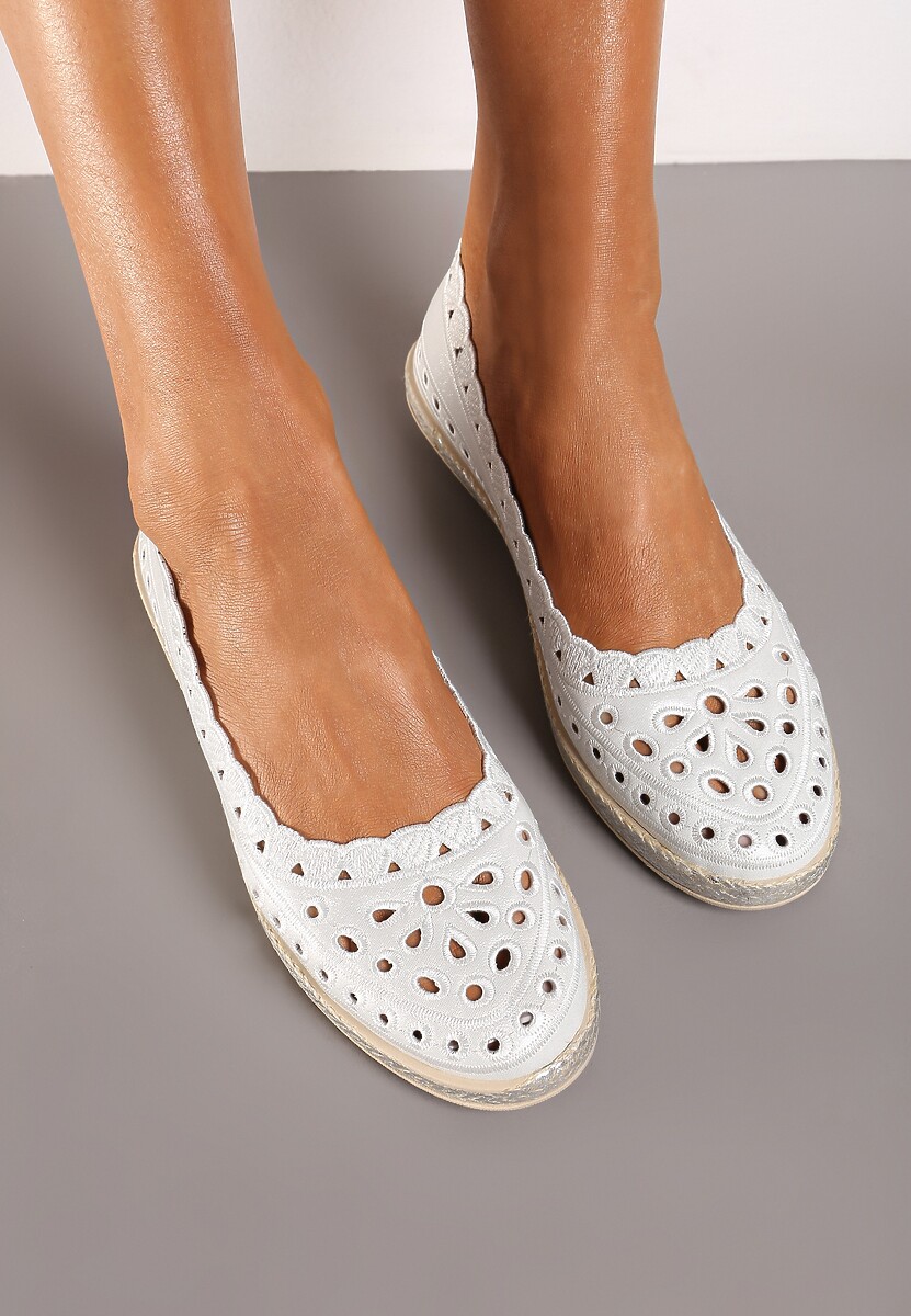 Białe Balerinki Phiase