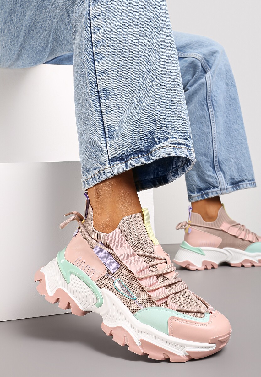 Różowe Sneakersy Kharena