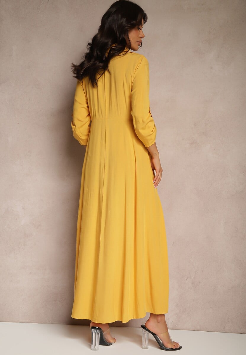 Żółta Sukienka Hillcrest