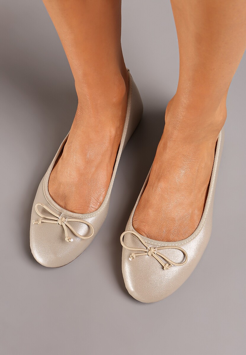 Złote Balerinki Nospe