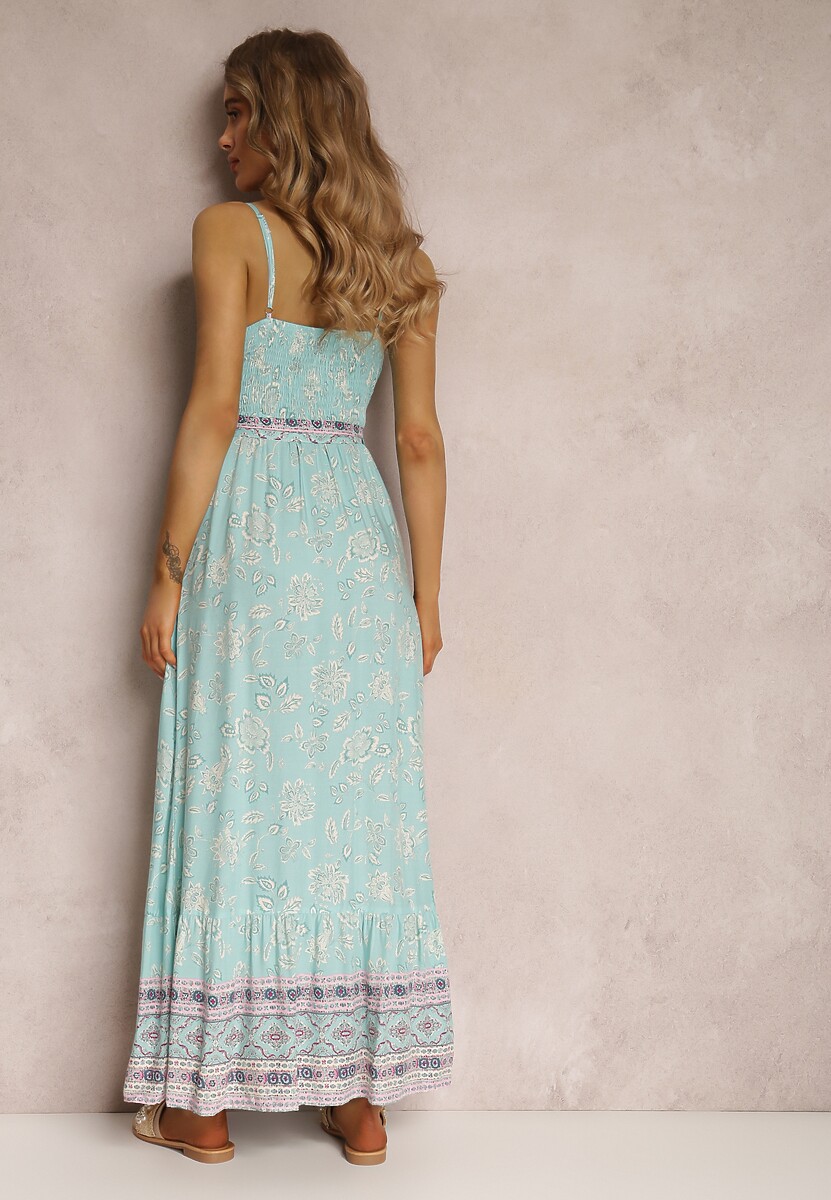 Miętowa Sukienka Zinsey