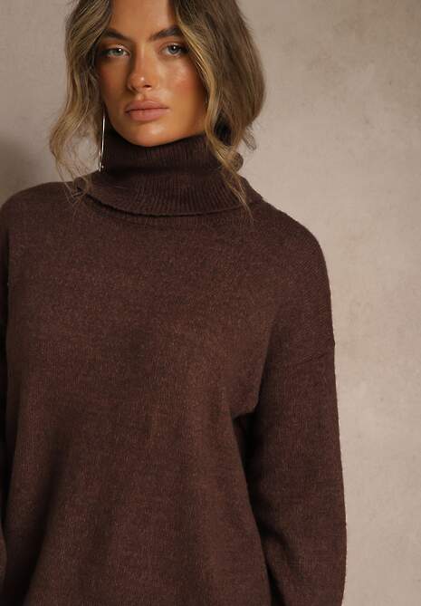 Brązowa Sukienka Milana