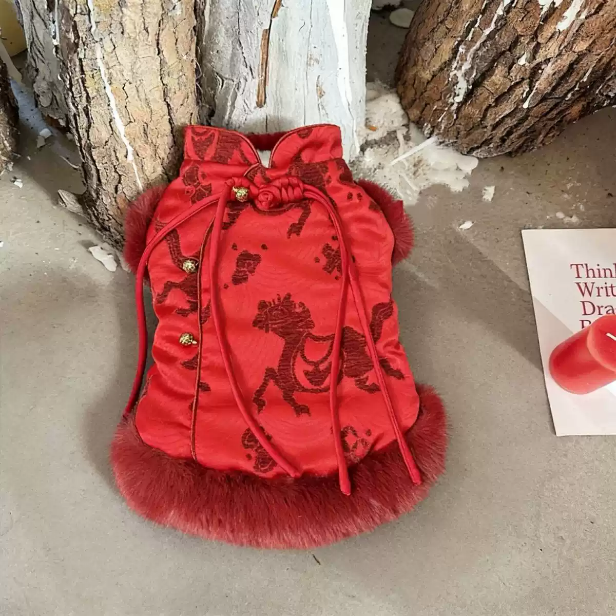 Traditional Chinese Style Autumn & Winter Small Dog Clothes