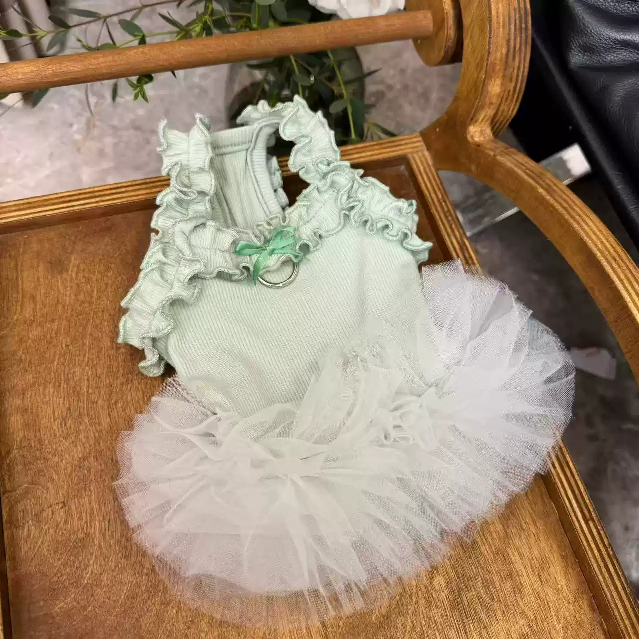 Spring/Summer New Style Pet Puffy Skirt - Ballet Tulle Wedding Dress for Dogs & Cats