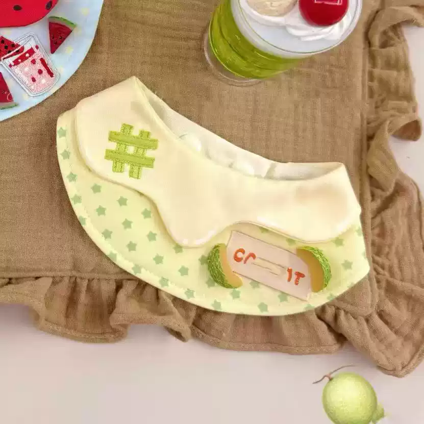 Cute Handwoven Pet Scarf, Photography Accessory, Fabric Bib for Cats & Dogs