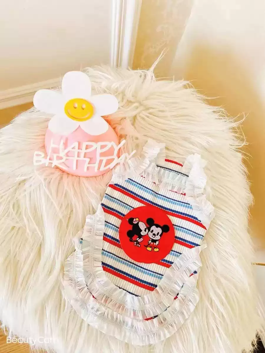 Lightweight Summer Anti-Shedding Dress for Cats & Small Dogs