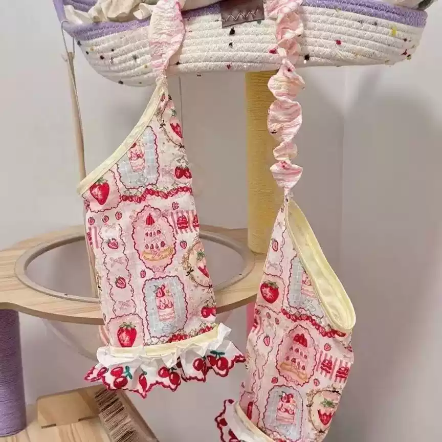 New Cute Lace Princess Style Dog Protective Elbow & Knee Guard Clothes