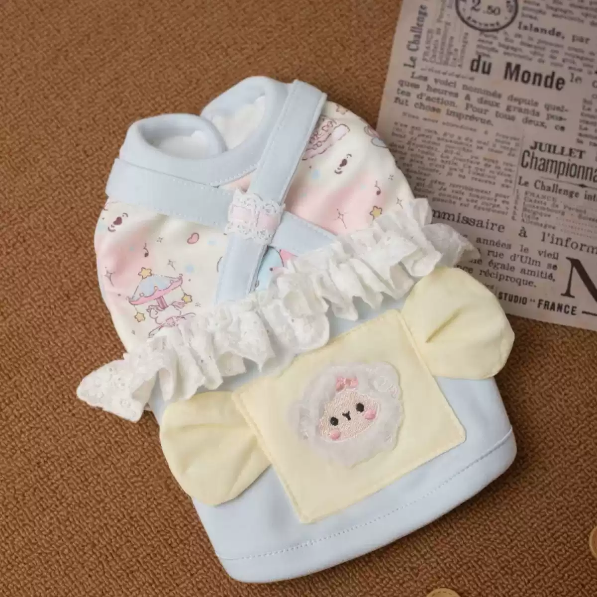 New Pet Cat & Dog Spring Summer Cute Bear-Style Dress - Thin & Stylish