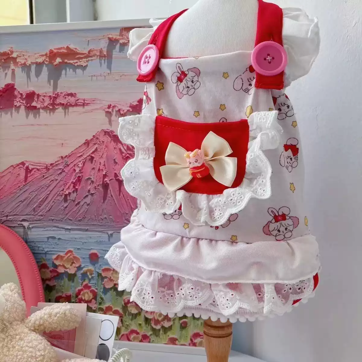 Spring & Summer Thin Pet Dress for Small Dogs