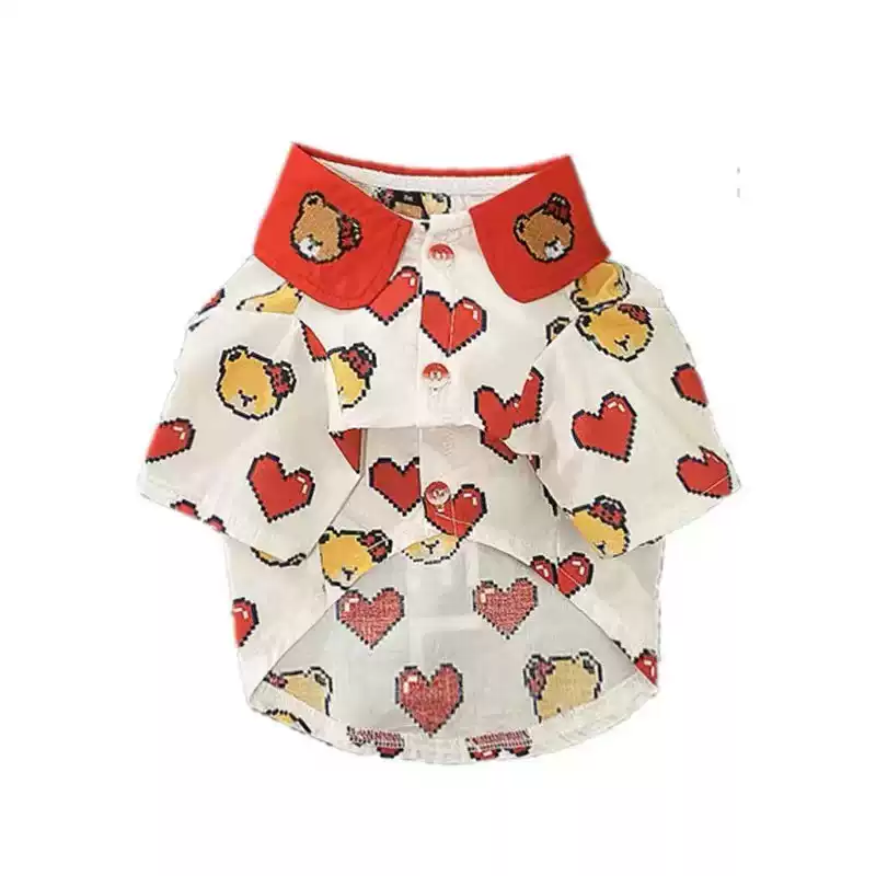 Autumn/Winter Thin Pet Shirt for Dogs and Cats