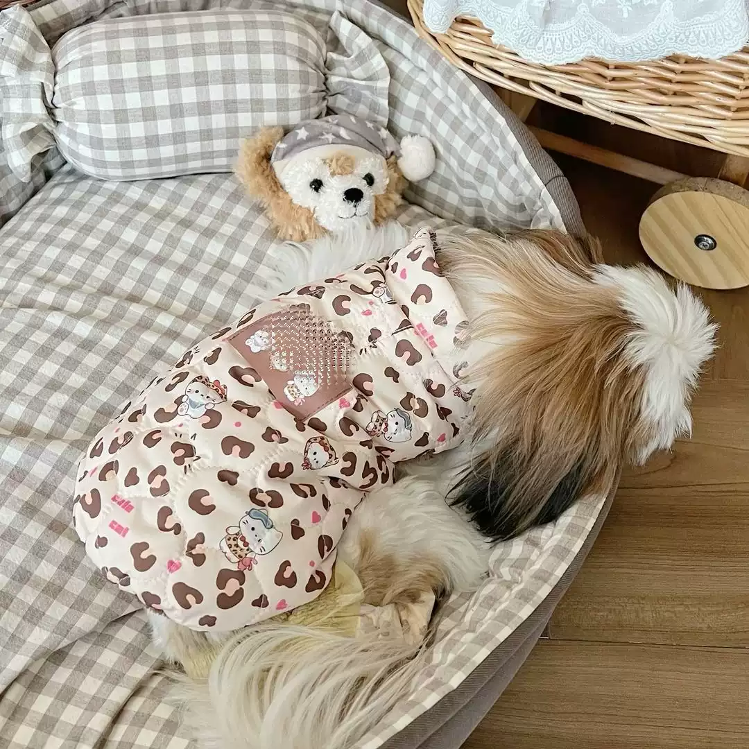 Autumn & Winter Pet Cotton Coat for Small Dogs & Cats