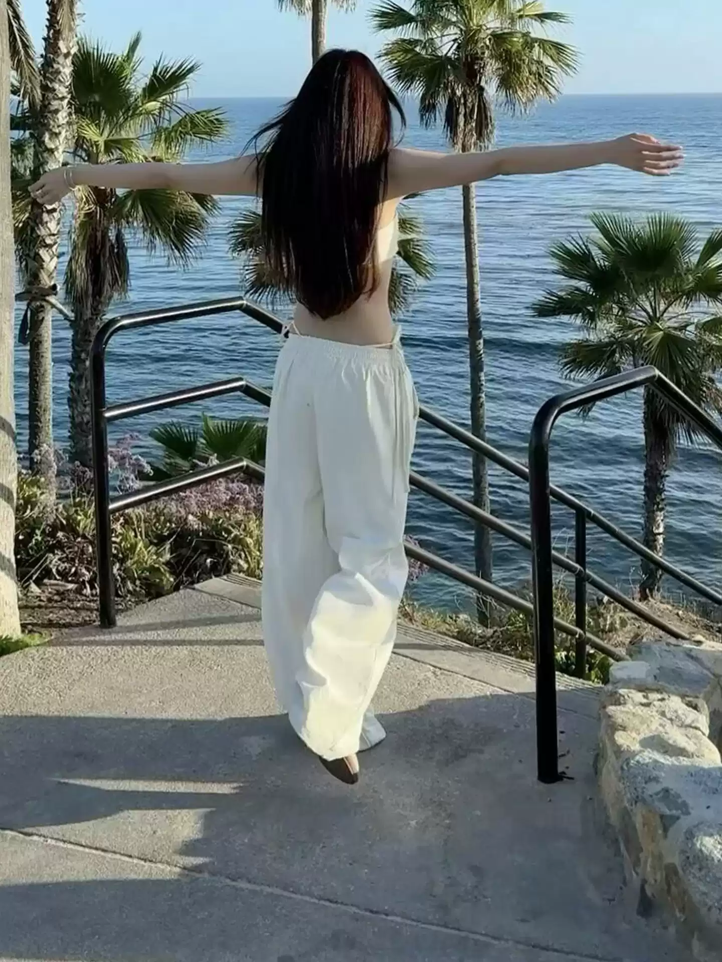 Women's Figure-Flattering Bikini & Beach Pants Set for Island Vacation