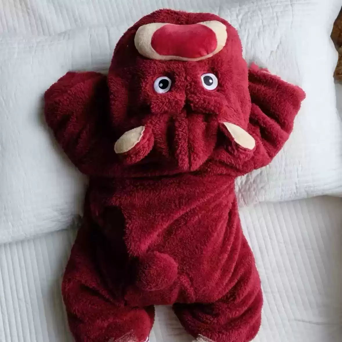 Cute Pet Four-Legged Flannel Outfit - Winter & Autumn Thickened for Dogs & Cats