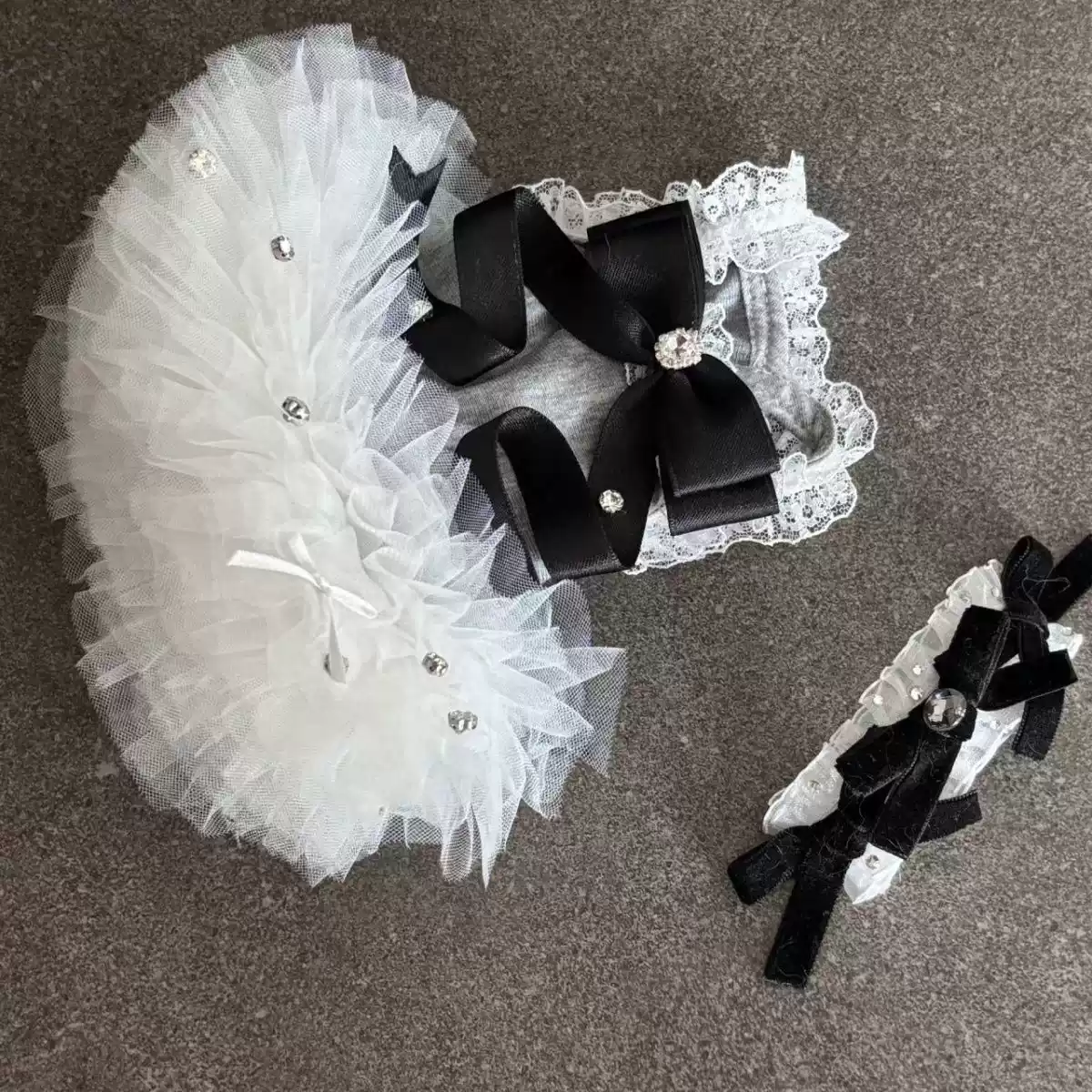 Princess-Style Small Dog Dress for Small Breed Puppies (Bichon Frise, Teddy, Yorkie, Pomeranian)