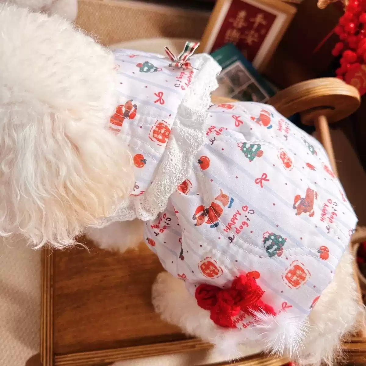 Pet Autumn & Winter Cotton Vest for Small Dogs (Teddy, Pomeranian, Maltese)