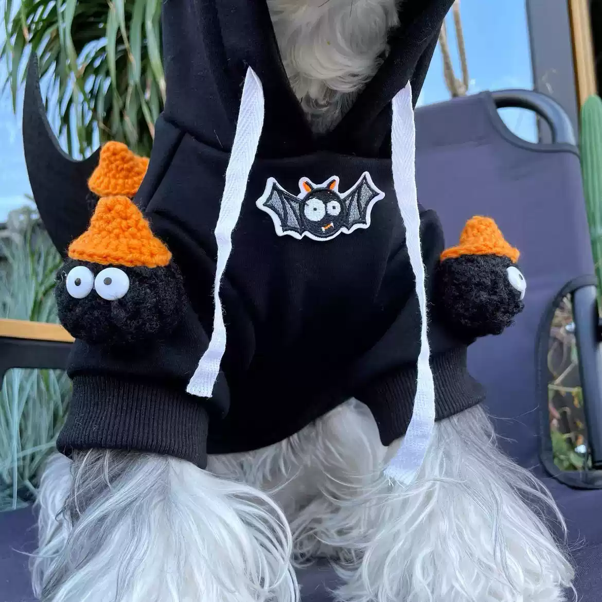 Dog Autumn and Winter Warm Fleece-Lined Cotton Jacket