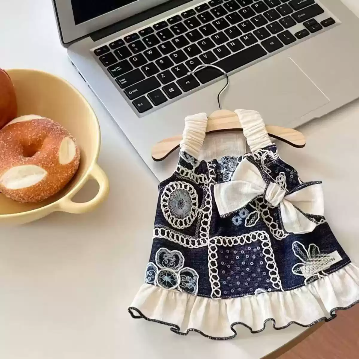 New Pet Clothes for Dogs and Cats - Princess Style Bowknot Lace Summer Dress