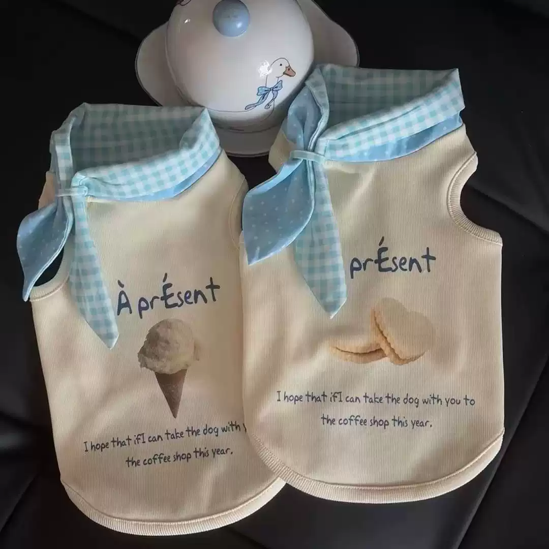 Small Pet Summer Thin Denim Vest