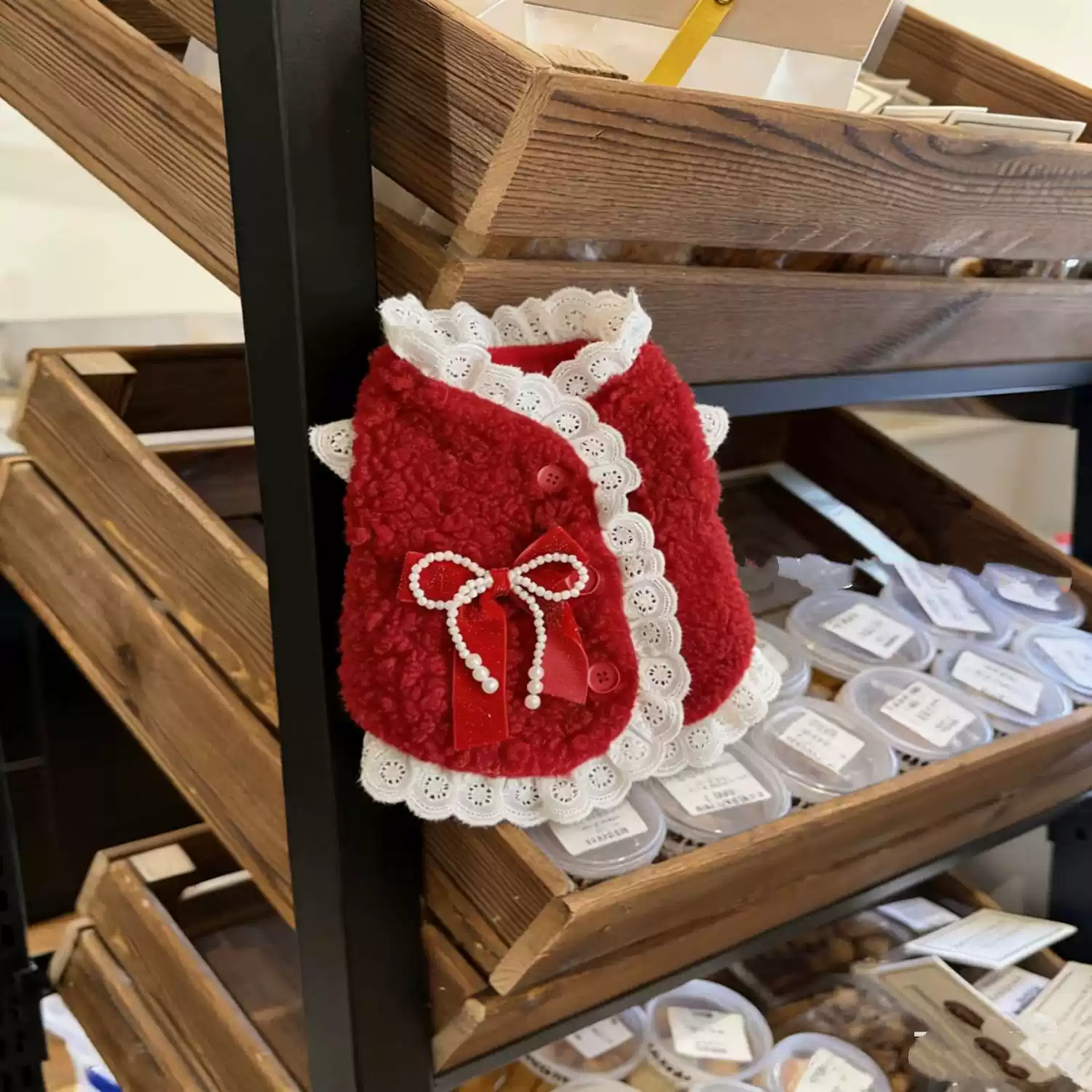 Small Breed Pet Winter Apparel - Christmas & New Year Costumes for Dogs & Cats