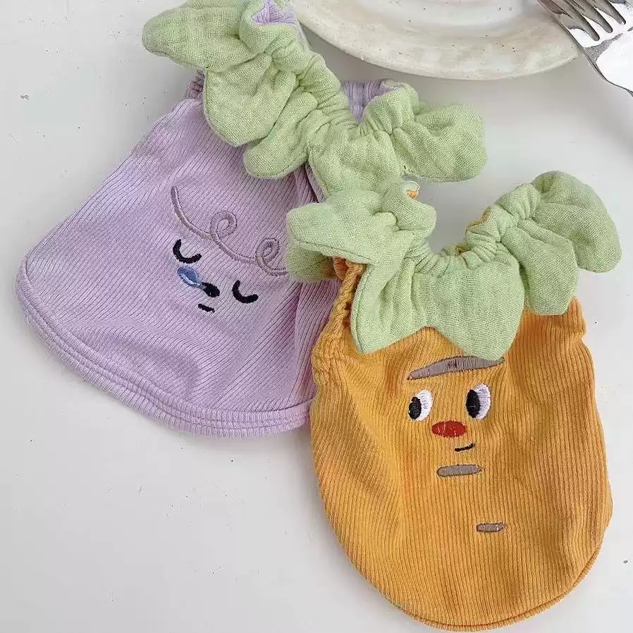 Fruit Vest Pet Clothes, Summer Thin Style for Small Breed Puppies
