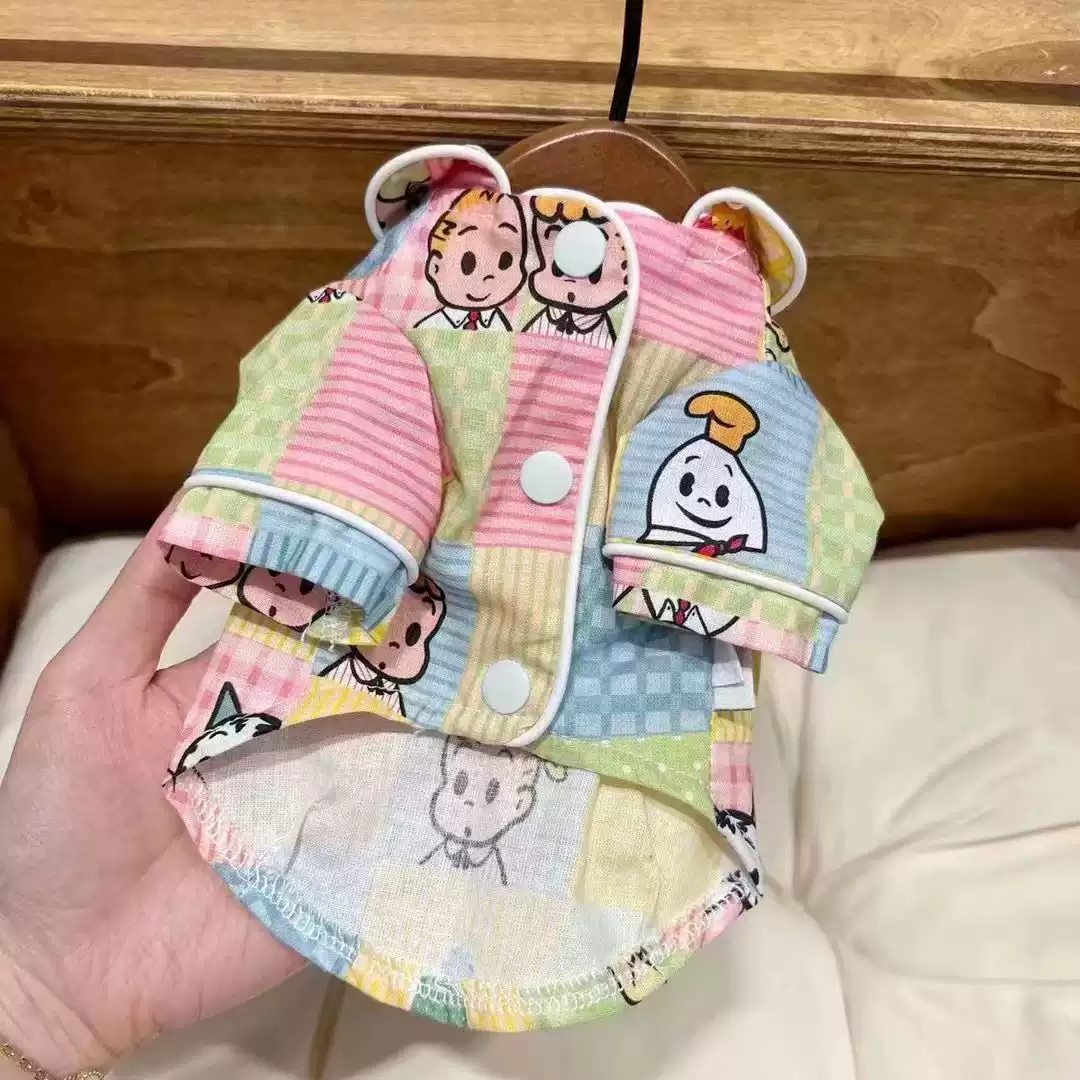 Cat & Dog Spring & Autumn Shirt (Small to Medium Dogs and Cats)