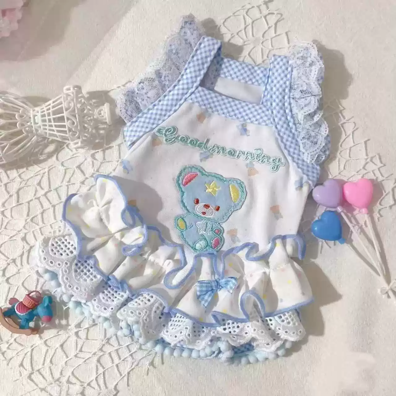 Sweet and Cute Halter Pet Dog & Cat Clothes for Small Breeds - Spring/Summer