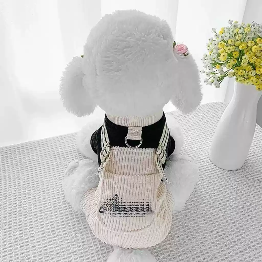 Dog Harness Jumpsuit, Four-Legged Spring/Autumn Thin Style for Small Dogs