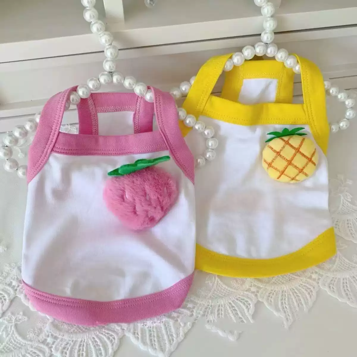 Summer Thin Tank Top for Small Puppies and Cats - Spring/Summer Pet Apparel