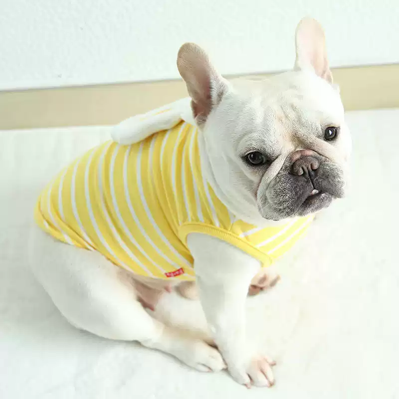 Pet Dog Striped Egg-Shaped Vest (Summer & Spring)