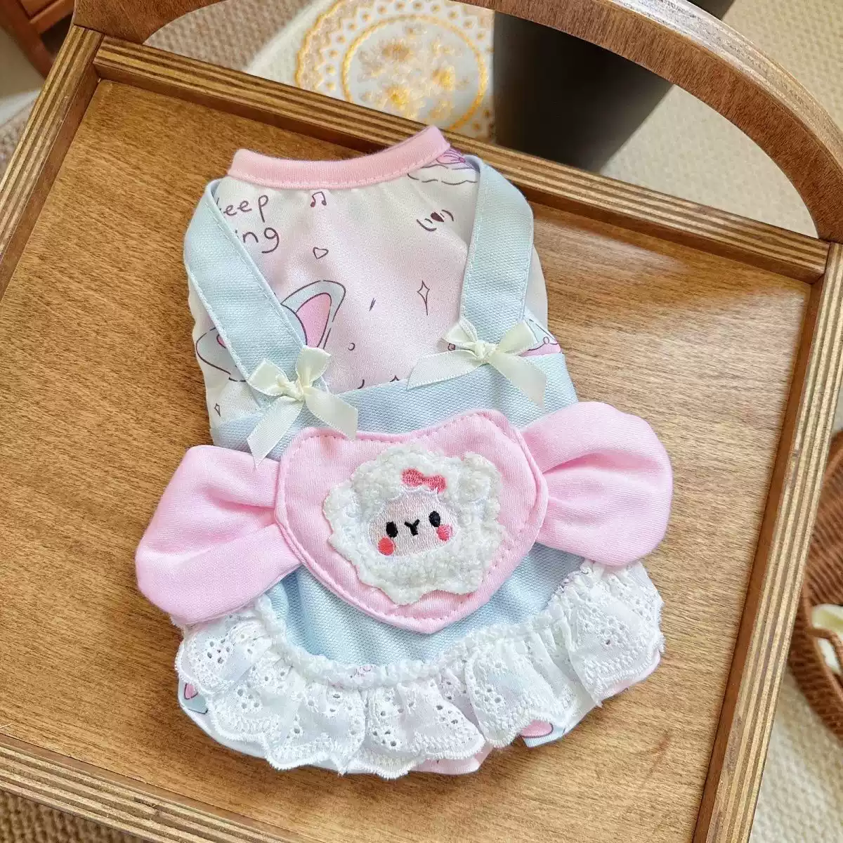 Cute Lightweight Summer Dress for Small Dogs