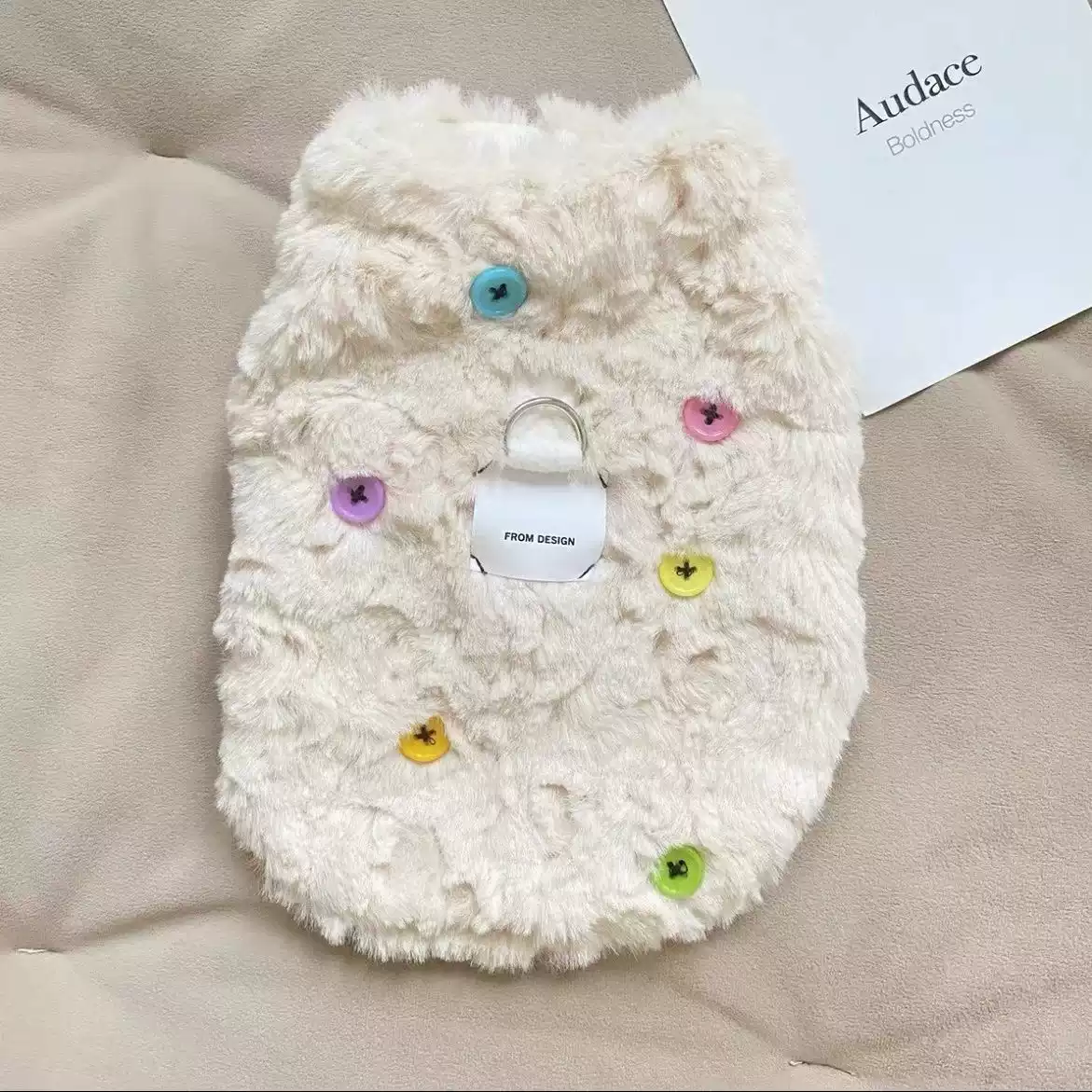 Cute Sleeveless Padded Vest - Autumn & Winter Warm Pet Clothing for Dogs & Cats