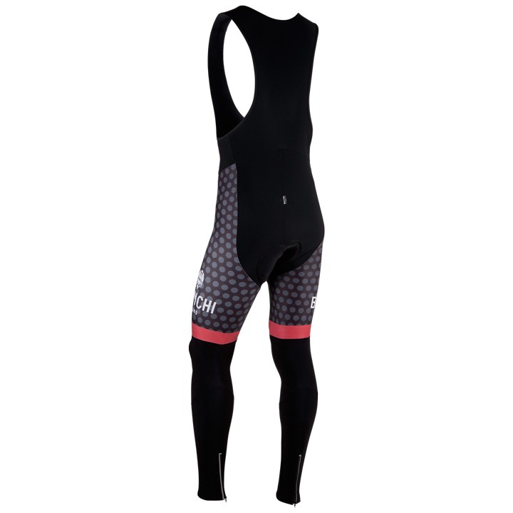 2017 Bianchi Petreso Black-Red Cycling Bib Pants