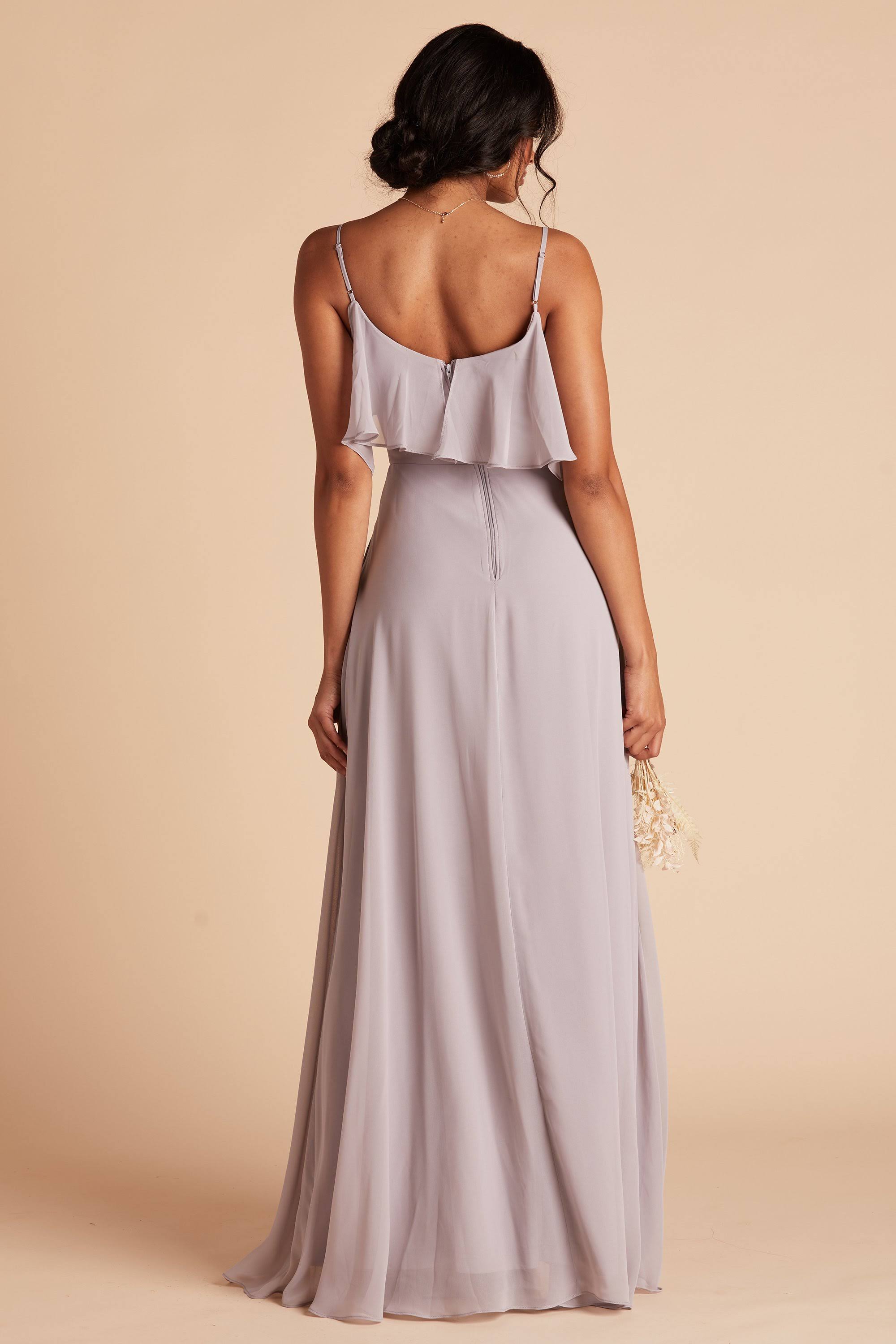 Birdy Grey Jane Convertible Chiffon Bridesmaid Dress in Lilac Xs / Lilac