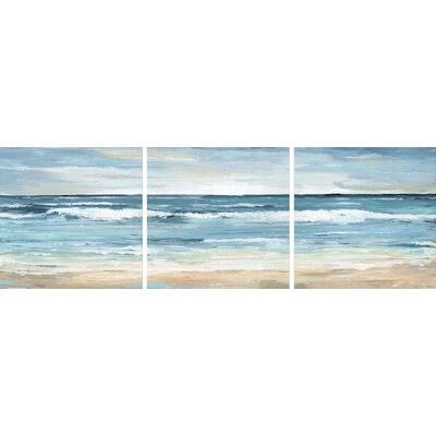 Birch Lane Azure Coral Framed Print II