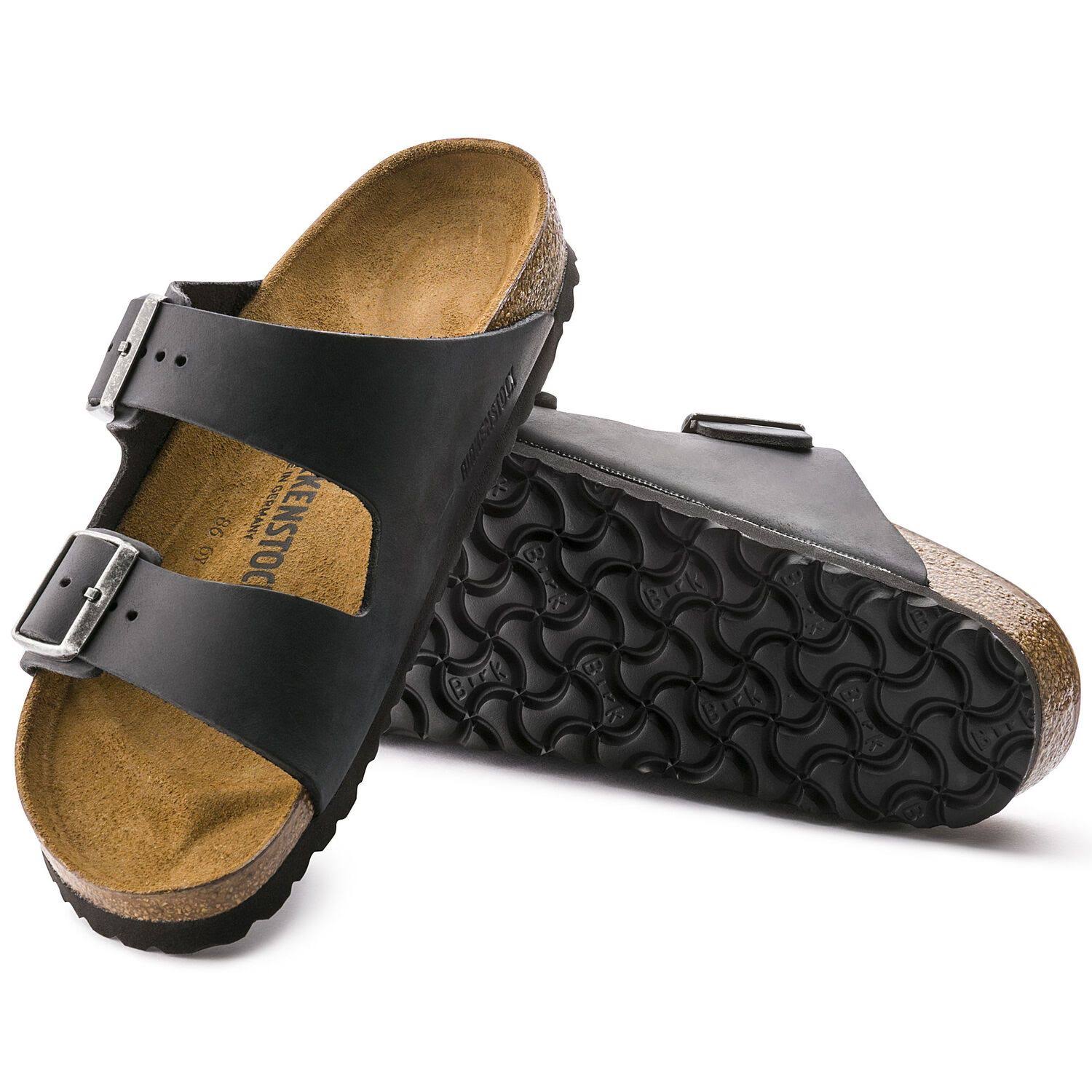 Birkenstock Arizona Oiled Leather Black