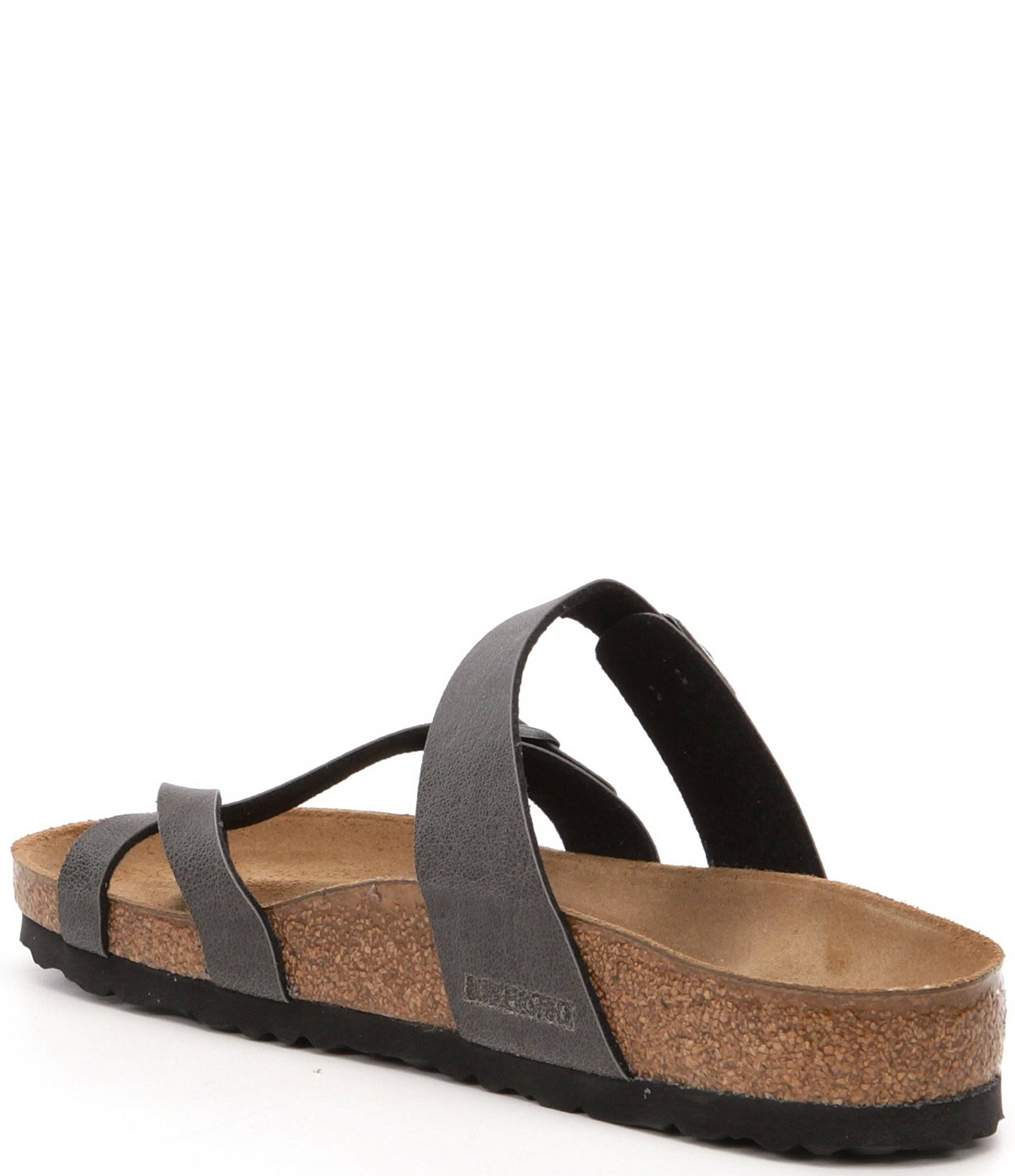 Birkenstock Women's Mayari Birko-Flor Pull Up Bordeaux