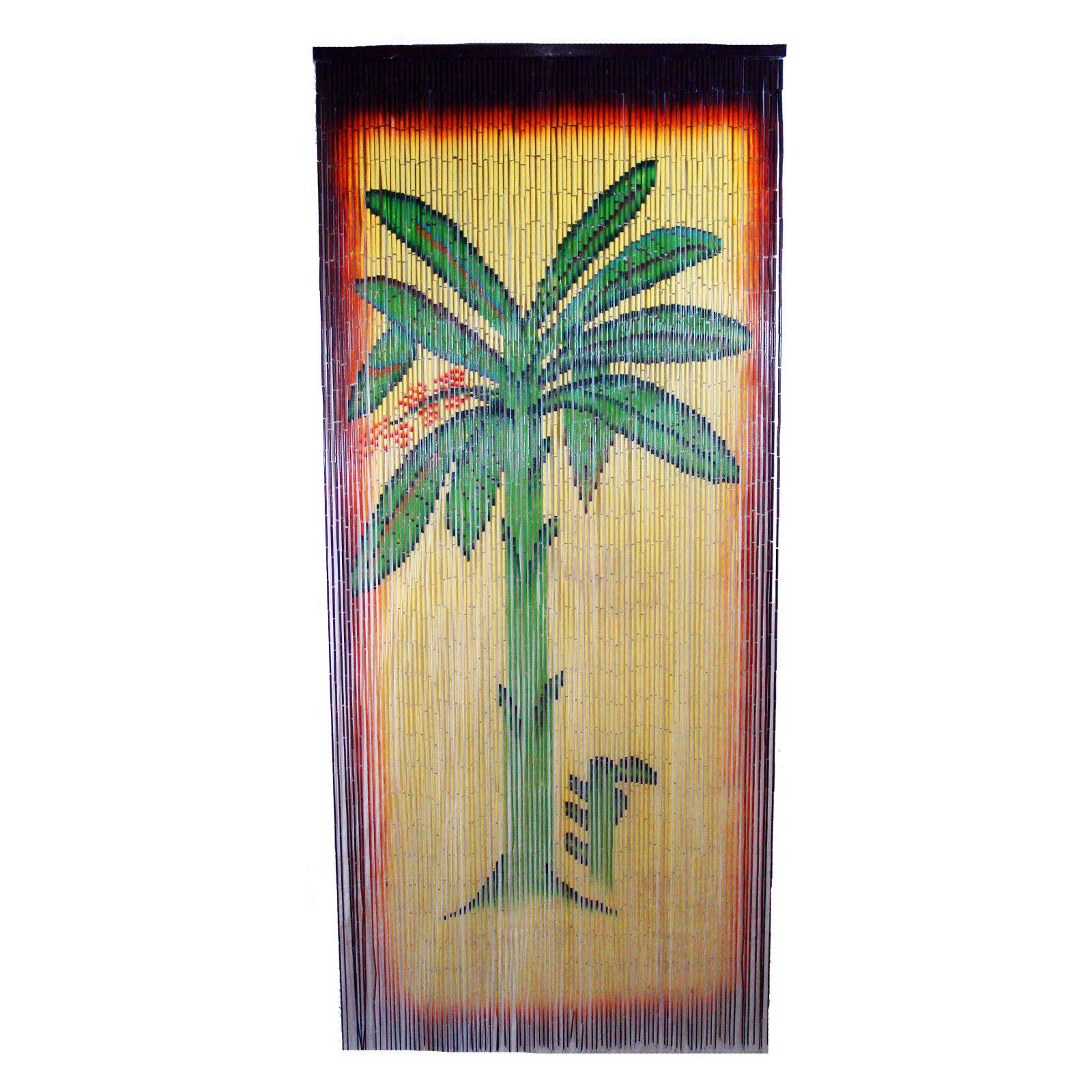 Bamboo54 Banana Tree Bamboo Outdoor Curtain, Green