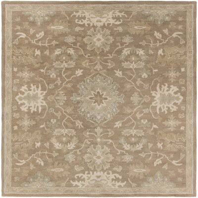 Whittaker Handmade Tufted Wool Rug Charlton Home Rug Size: Square 4&