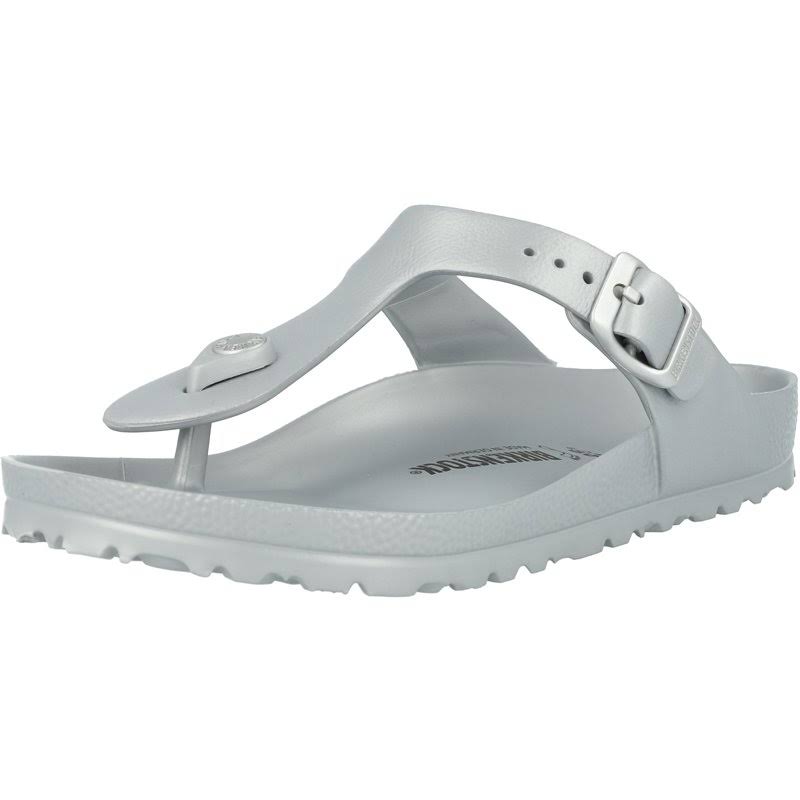 Birkenstock Gizeh Eva Ladies Sandals - Metallic Silver