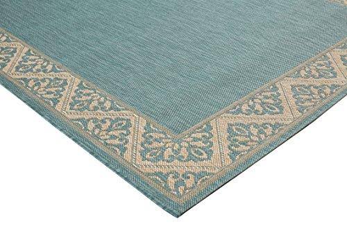 BALTA Rugs Barnard Aquamarine Indoor/Outdoor Area Rug, Size: 7&10 x 10&, Blue