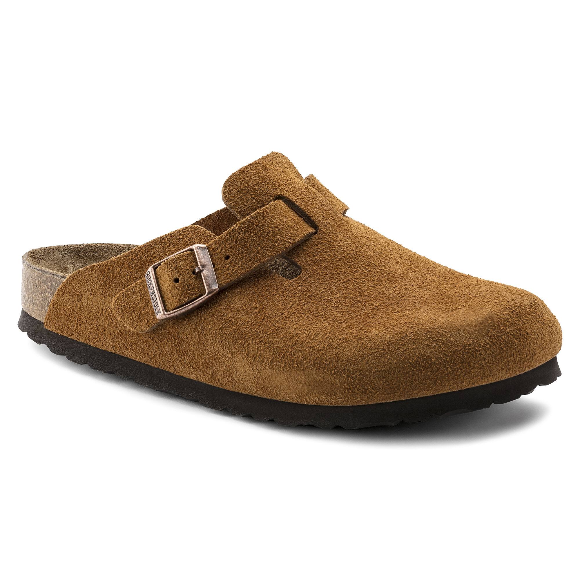 Birkenstock Boston Suede Sandal