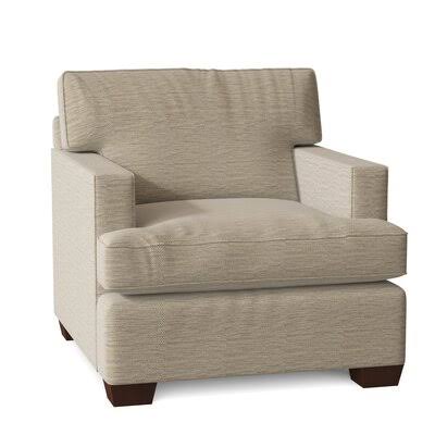 Anastagio 36x22 Wide Armchair Birch Lane Body Fabric: Vault Pearl